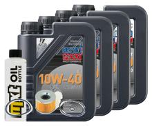 Inspection package 4L 10W-40 + oil filter for Honda CB Four 500 ccm Year 1975 - 1976