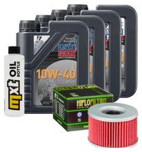 Inspection package 4L 10W-40 + oil filter for Honda CB Four 500 ccm Year 1975 - 1976