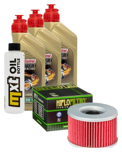 Inspektionspaket 3L 10W-50 + Ölfilter für Honda CX 500 ccm Bj. 1981
