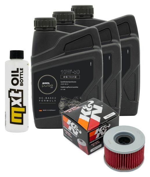 Inspektionspaket 3L 10W-50 + Ölfilter für Honda CX 500 ccm Bj. 1981