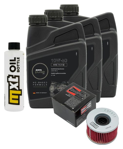 Inspektionspaket 3L 10W-50 + Ölfilter für Honda CX 500 ccm Bj. 1983 - 1984