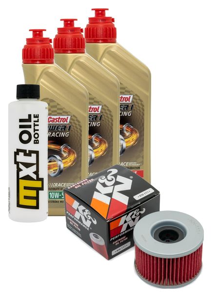 Inspektionspaket 3L 10W-50 + Ölfilter für Honda CX 500 ccm Bj. 1983 - 1984