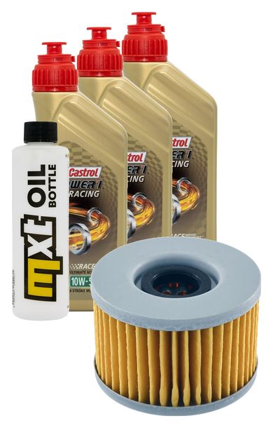 Inspektionspaket 3L 10W-50 + Ölfilter für Honda CX 500 ccm Bj. 1983 - 1984