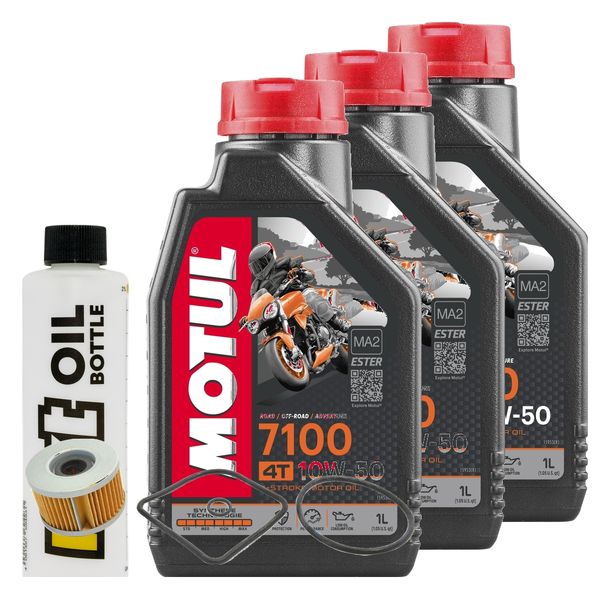 Inspektionspaket 3L 10W-50 + Ölfilter für Honda CX 500 ccm Bj. 1983 - 1984