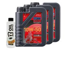 Inspektionspaket 3L 10W-50 + Ölfilter für Honda CX 500 ccm Bj. 1983 - 1984