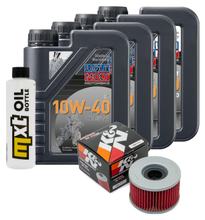 Inspection package 4L 10W-40 + oil filter for Honda CX T Turbo 650 ccm Year 1983