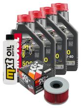 Inspectiepakket 4L 10W-40 + Oliefilter voor Honda CX T Turbo 650 ccm Baujaar 1983