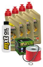 Pacchetto di ispezione 4L 10W-40 + filtro olio per Honda GL Goldwing 1000 ccm Anno 1975