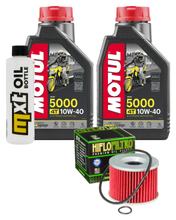 Inspectiepakket 2L 10W-40 + oliefilter voor Kawasaki EL B Eliminator 250cc bj. 1991 - 1994