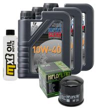 Pacchetto di ispezione 3L 10W-40+filtro olio per Kawasaki GPZ S 500 ccm Anno 1988 - 1989