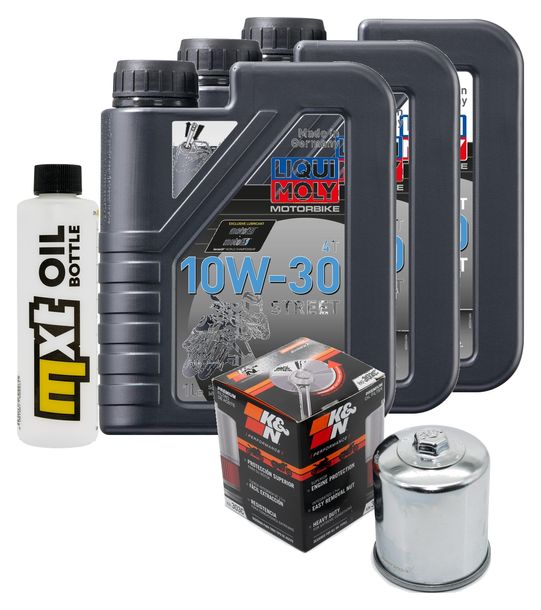 Inspektionspaket 3L 10W-30 + Ölfilter für Yamaha FZR RR 400 ccm Bj. 1990 - 1994