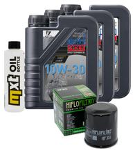 Pacote de Inspeção 3L 10W-30 + Filtro de Óleo para Yamaha FZR RR 400 ccm Ano. 1990 - 1994