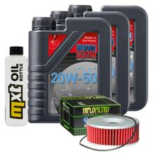 Pacote de Inspeção 3L 20W-50 + Filtro de Óleo para Yamaha XS 850 ccm Ano 1981