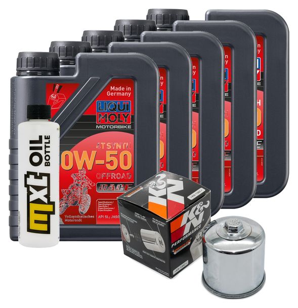 Inspektionspaket 5L 10W-50 + Ölfilter für Aprilia RSV4 Factory 1100 ccm Bj. 2019 - 2022