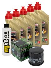 Pacote de Inspeção 5L 10W-50 + Filtro de Óleo para Aprilia RSV4 Factory 1100 ccm Ano de Fabricação 2019 - 2022