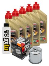 Pacote de Inspeção 5L 10W-50 + Filtro de Óleo para Aprilia RSV4 Factory 1100 ccm Ano de Fabricação 2019 - 2022