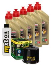 Pacote de Inspeção 5L 10W-50 + Filtro de Óleo para Aprilia RSV4 Factory 1100 ccm Ano de Fabricação 2019 - 2022
