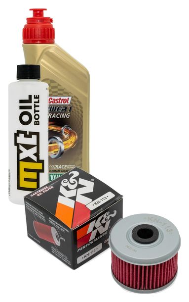 Paquete de inspección 1L 10W-50+filtro de aceite para Beta RR Enduro EFI Racing 350 - 480 ccm Año 2020