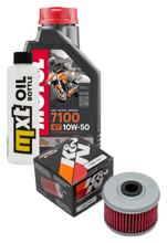 Inspectiepakket 1L 10W-50 + Oliefilter voor Beta RR Enduro EFI Racing 350 - 480 cc bouwjaar 2020