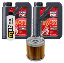 Inspektionspaket 2L 10W-50 + Ölfilter für Husqvarna SM R 400 ccm Bj. 2004 - 2005