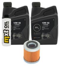 Inspektionspaket 2L 10W-50 + Ölfilter für Husqvarna SM R 400 ccm Bj. 2004 - 2005
