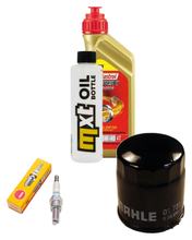 Inspection package 1L 5W-40 + oil filter + 1x spark plug for Adiva AD 125 ccm Year 2008