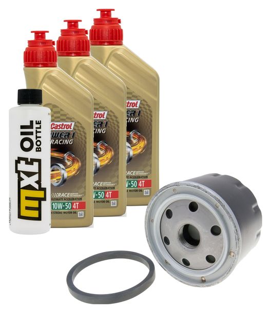 Inspektionspaket 3L 10W-50 + Ölfilter für Aprilia Tuono ABS 660 ccm Bj. 2021