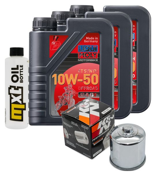 Inspektionspaket 3L 10W-50 + Ölfilter für Aprilia Tuono ABS 660 ccm Bj. 2021
