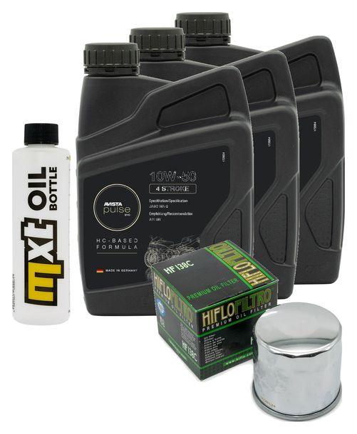 Inspektionspaket 3L 10W-50 + Ölfilter für Aprilia Tuono ABS 660 ccm Bj. 2021
