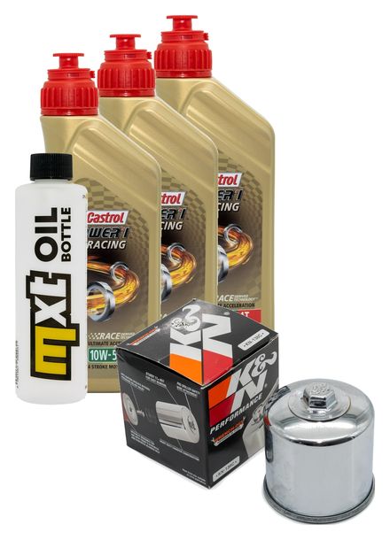 Inspektionspaket 3L 10W-50 + Ölfilter für Aprilia Tuono ABS 660 ccm Bj. 2021