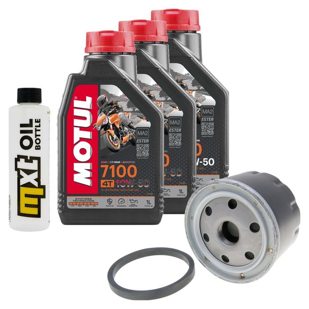 Inspektionspaket 3L 10W-50 + Ölfilter für Aprilia Tuono ABS 660 ccm Bj. 2021