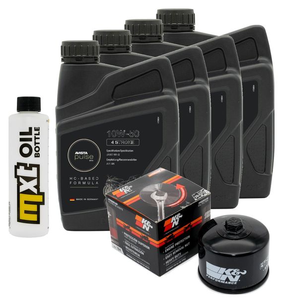 Inspektionspaket 4L 10W-50 + Ölfilter für Aprilia Dorsoduro ABS SMV 750 / 1200 ccm Bj. 2017