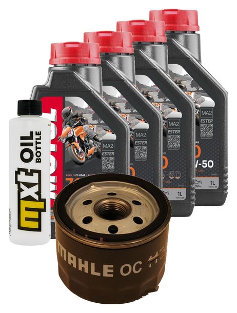 Inspektionspaket 4L 10W-50 + Ölfilter für Aprilia SL Shiver ABS GT 750 ccm Bj. 2016 - 2017