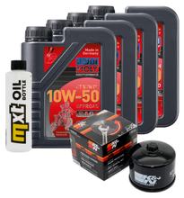 Inspektionspaket 4L 10W-50 + Ölfilter für Aprilia SL Shiver ABS GT 750 ccm Bj. 2016 - 2017