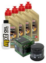Inspectiepakket 4L 10W-50 + Oliefilter voor Aprilia RSV Mille R 1000 ccm Bj. 2010