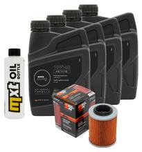 Pacote de Inspeção 4L 10W-50 + Filtro de Óleo para Aprilia RSV Tuono R 1000 ccm Ano 2011