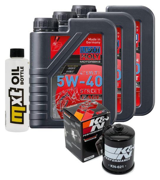 Inspektionspaket 3L 5W-40 + Ölfilter für Arctic Cat Alterra 4WD EFT Wildcat X Limited Edition EPS 2 Sitzer XC 450 / 1000 ccm Bj. 2015 - 2021