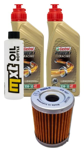 Inspektionspaket 2L 10W-50 + Ölfilter für Beta Alp 125 ccm Bj. 2000 - 2006