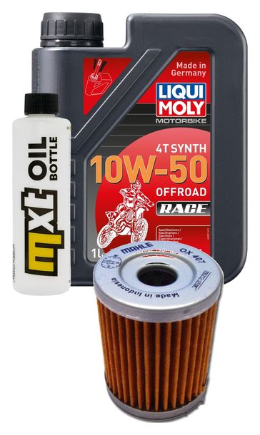 Inspektionspaket 1L 10W-50 + Ölfilter für Beta Alp 200 ccm Bj. 2015