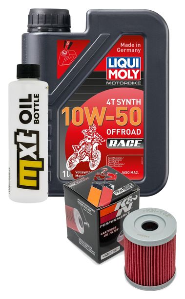 Paquete de inspección 1L 10W-50+filtro de aceite para Beta Alp 200 ccm Año 2015