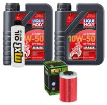 Inspektionspaket 2L 10W-50 + Ölfilter für Beta RR Enduro 250 ccm Bj. 2005 - 2007