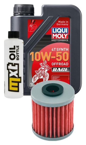 Paquete de inspección 1L 10W-50+filtro de aceite para Beta Evo Factory SS 300 ccm Año 2012 - 2016