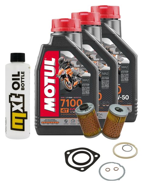 Inspektionspaket 3L 10W-50 + Ölfilter für BMW R 65 45 N S 475 / 650 ccm Bj. 1978 - 1985