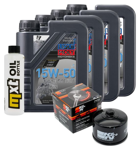 Inspektionspaket 4L 15W-50 + Ölfilter für BMW C GT ABS Sport 650 ccm Bj. 2016 - 2021