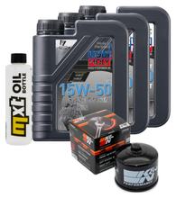 Inspectiepakket 3L 15W-50 + oliefilter voor BMW G GS ABS 650 ccm Bj. 2013 - 2014
