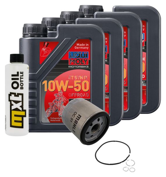 Inspektionspaket 4L 10W-50 + Ölfilter für BMW K 75 S 750 ccm Bj. 1985
