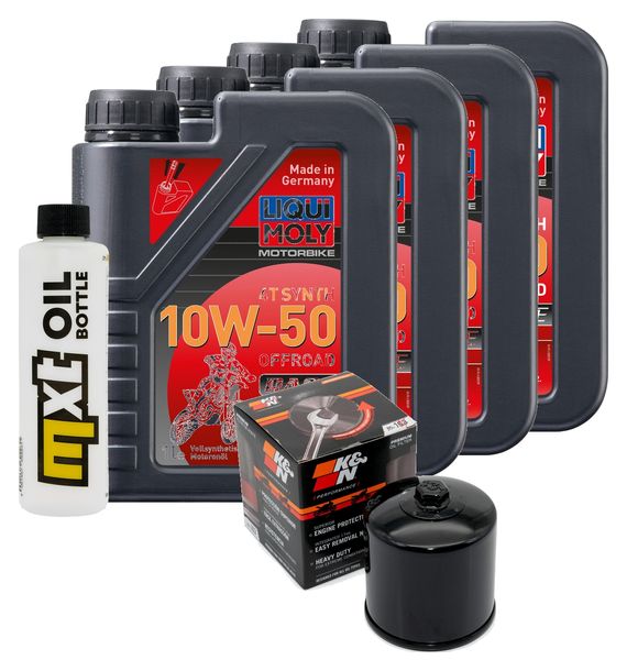 Inspektionspaket 4L 10W-50 + Ölfilter für BMW K 75 S 750 ccm Bj. 1985