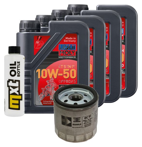 Inspektionspaket 4L 10W-50 + Ölfilter für BMW K 75 S 750 ccm Bj. 1985