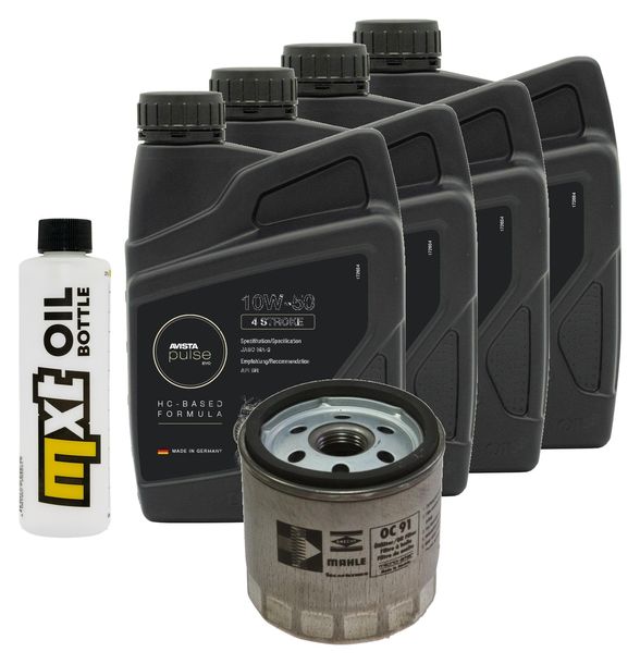 Inspektionspaket 4L 10W-50 + Ölfilter für BMW K 75 S 750 ccm Bj. 1985