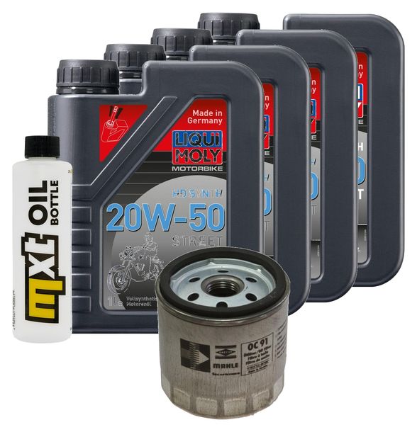 Inspektionspaket 4L 20W-50 + Ölfilter für BMW K 75 S 750 ccm Bj. 1986 - 1995